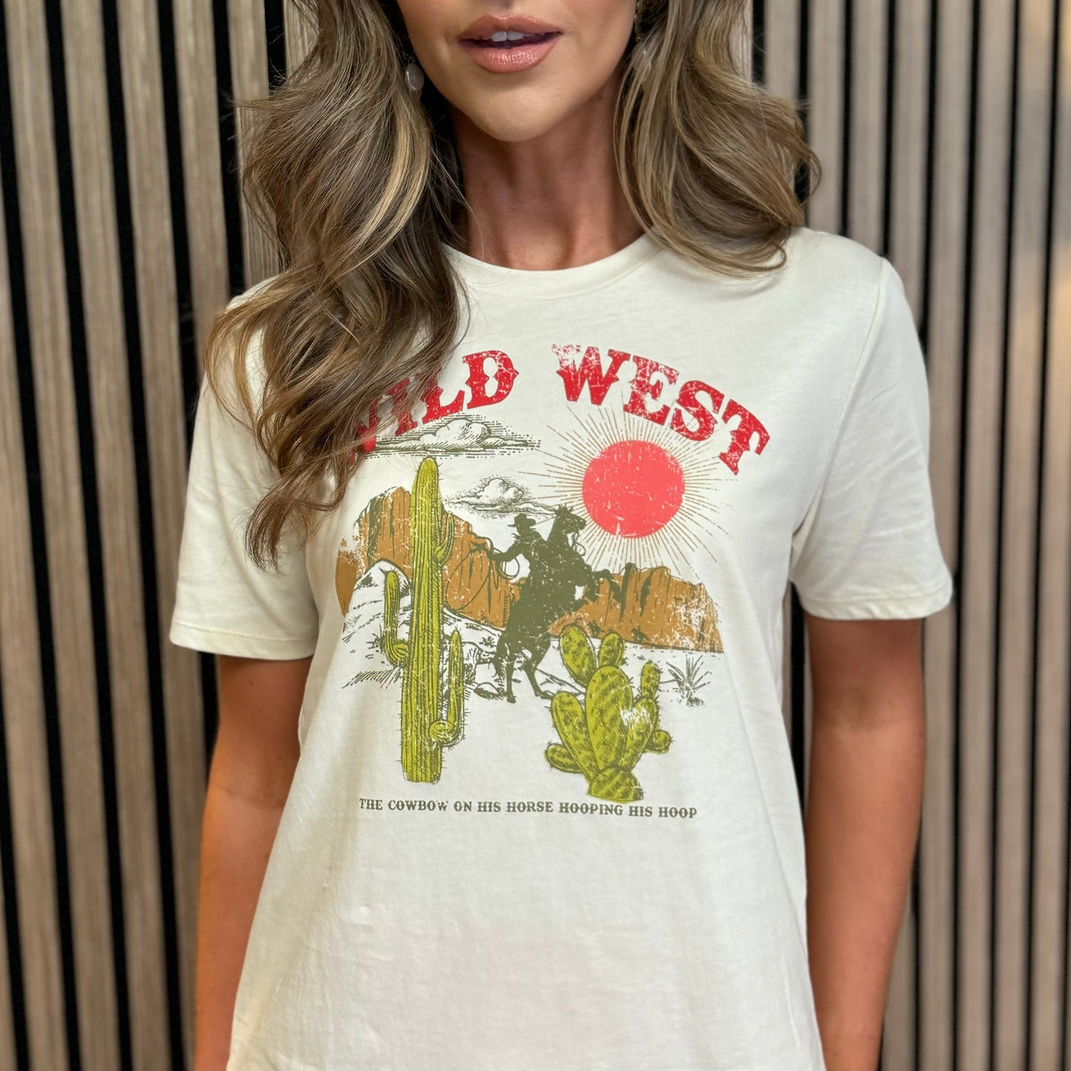 Printed Wild Muse Crepe Shirt main image 1